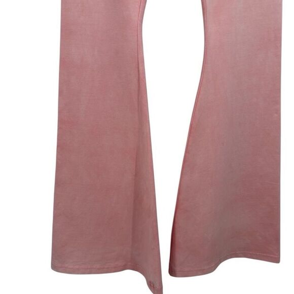 Offline By Aerie Original High Waist Flare Leggings Pink Size Small NWT - Picture 5 of 7